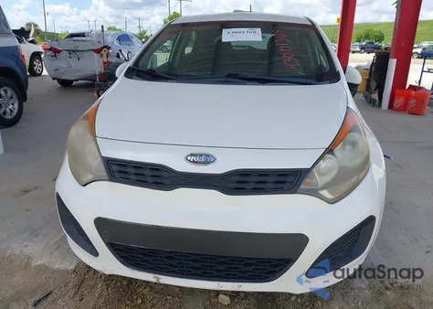 2013 Kia Rio Lx из США, поврежденный, VIN KNADM5A31D6125455